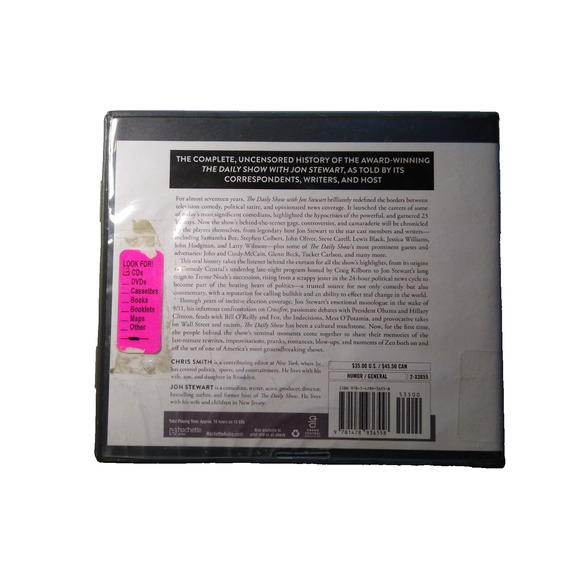 The Daily Show The AudioBook An Oral History as Told by Jon Stewart 13 Discs - Picture 3 of 5